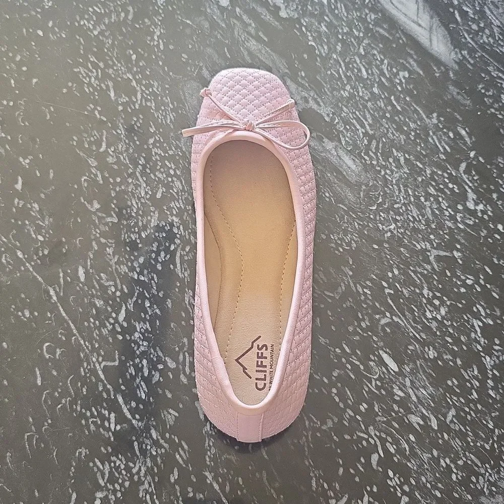 BRAND NEW CLIFFS BY WHITE MOUNTAIN WOMEN'S QUILTED BALLET FLAT G3